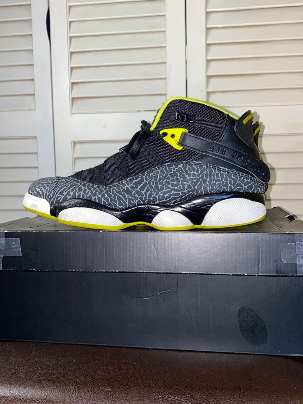 Jordan 6 Rings…”Venom Green”